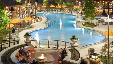 Resort Pool & Cabanas